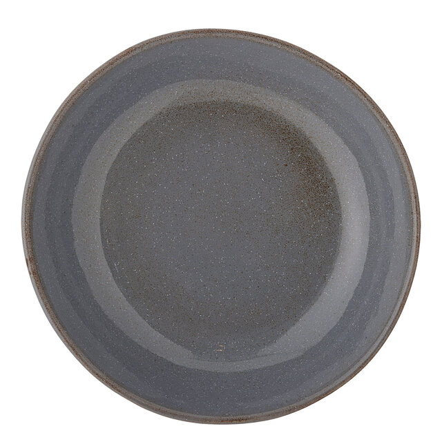 Bloomingville Sandrine deep plates gray set of 6 pieces - 82068322 Bloomingville Sandrine deep plates gray set of 6 pieces - 82068322
