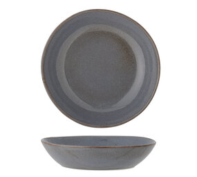 Bloomingville Sandrine deep plates grey set of 6 pieces Bloomingville Sandrine deep plates grey set of 6 pieces