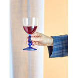 Bloomingville Noemi wine glasses blue set of 6 pieces - 82068209 Bloomingville Noemi wine glasses blue set of 6 pieces - 82068209