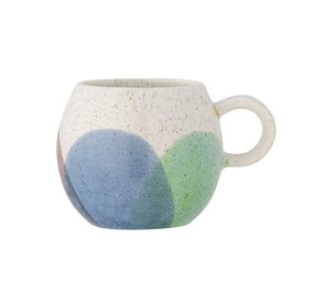 Bloomingville Paula mokken blauw/groen set van 4 stuks Bloomingville Paula mokken blauw/groen set van 4 stuks