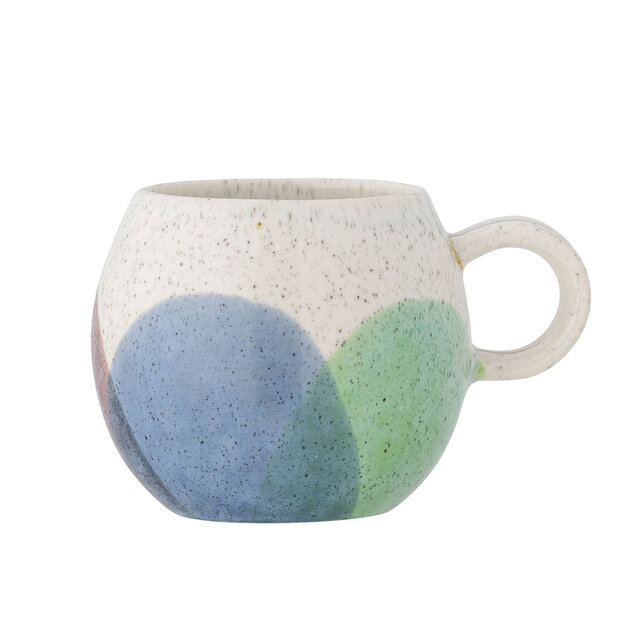 Bloomingville Paula mokken blauw/groen set van 6 stuks - 82062550