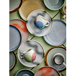 Bloomingville Paula mokken bruin/blauw set van 6 stuks - 82062547