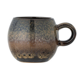 Bloomingville Paula mugs brown set of 6 pieces