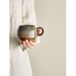 Bloomingville Paula mugs brown set of 4 pieces