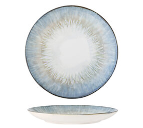 Bloomingville Platos Calen Ø27cm azul juego de 6 piezas