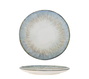 Bloomingville Calen plates Ø18cm blue set of 6 pieces