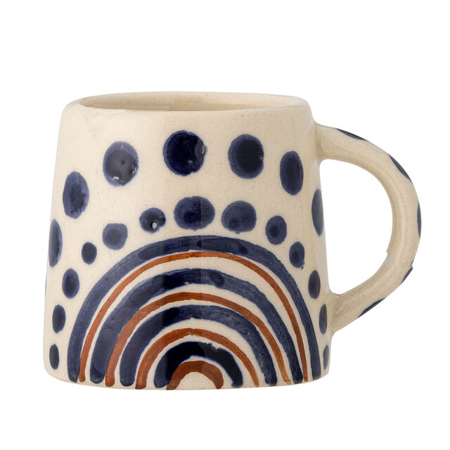 Bloomingville Shama espresso kopjes oranje set van 6 stuks - 82061093