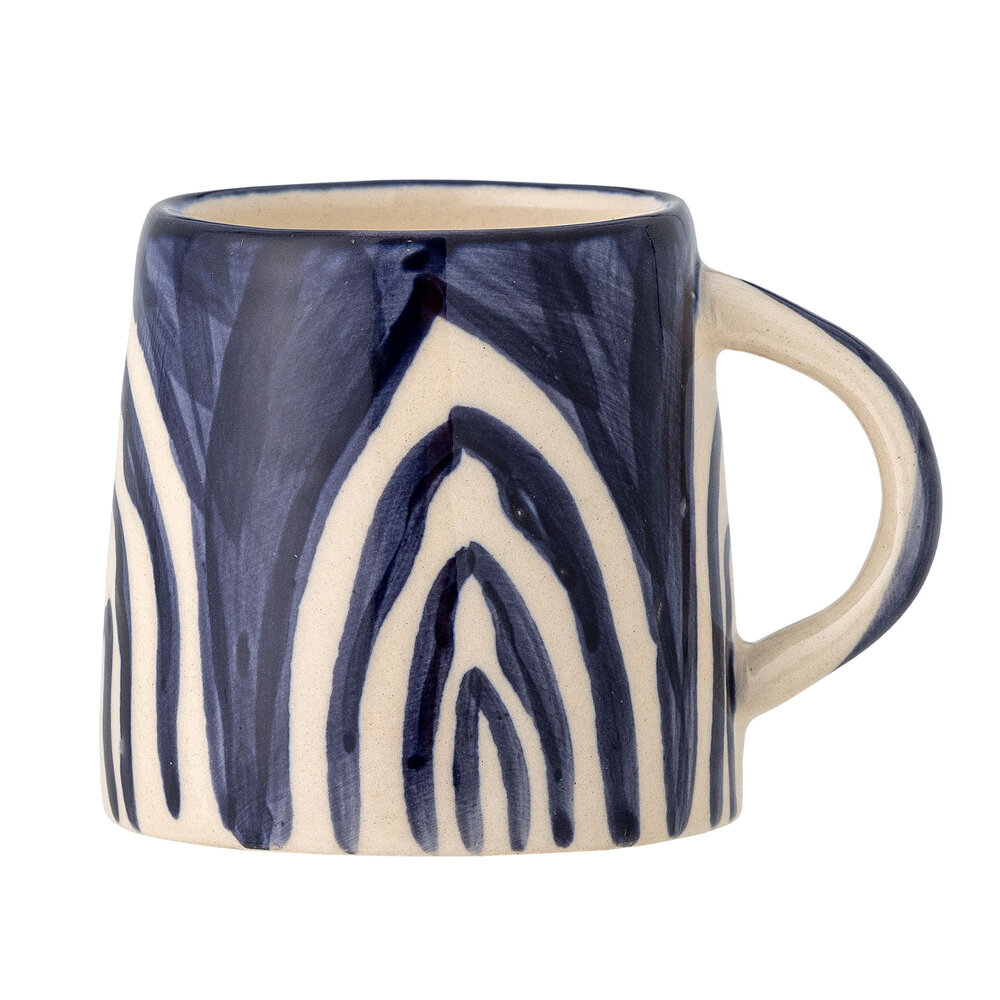 Bloomingville Shama espressokoppar blå set med 6 delar - 82061091