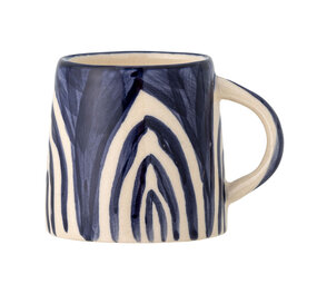 Bloomingville Shama espresso cups blue set of 6 pieces