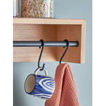 Bloomingville Tazas de espresso Shama azul juego de 6 piezas - 82061091 Bloomingville Tazas de espresso Shama azul juego de 6 piezas - 82061091