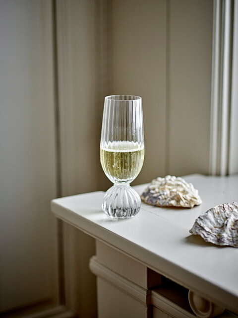Bloomingville Taurin champagneglazen set van 6 stuks - 82060803 Bloomingville Taurin champagneglazen set van 6 stuks - 82060803