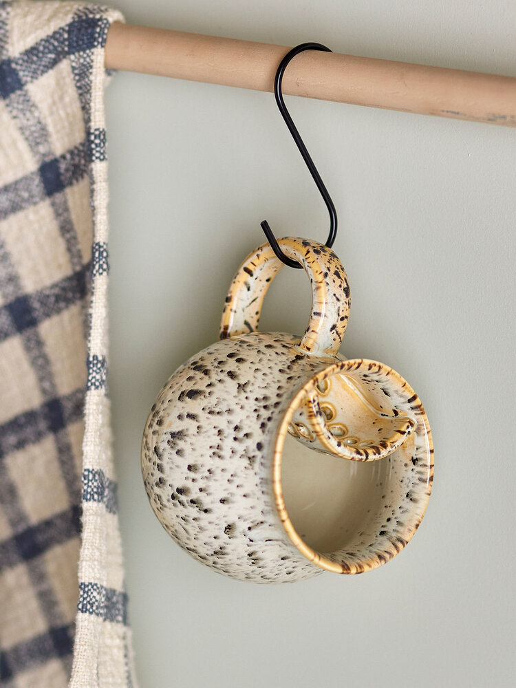 Bloomingville Tazze Alicia grigie set da 6 pezzi - 82061445 Bloomingville Tazze Alicia grigie set da 6 pezzi - 82061445