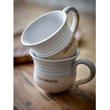 Bloomingville Claire mugs 'Lots of love' set of 4 pieces - 82062537