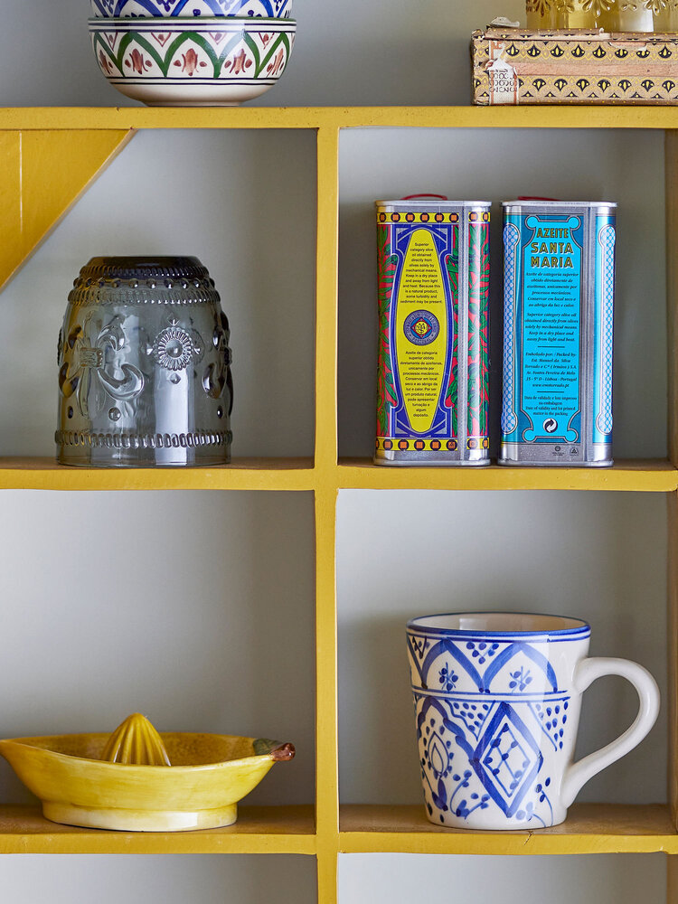 Bloomingville Karlie tazas azul juego de 6 piezas - 82068277 Bloomingville Karlie tazas azul juego de 6 piezas - 82068277