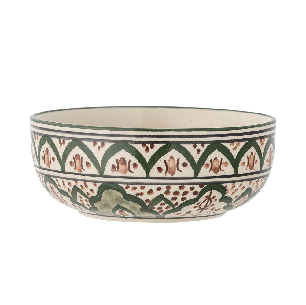 Bloomingville Karlie schalen groen set van 6 stuks - 82068283 Bloomingville Karlie schalen groen set van 6 stuks - 82068283