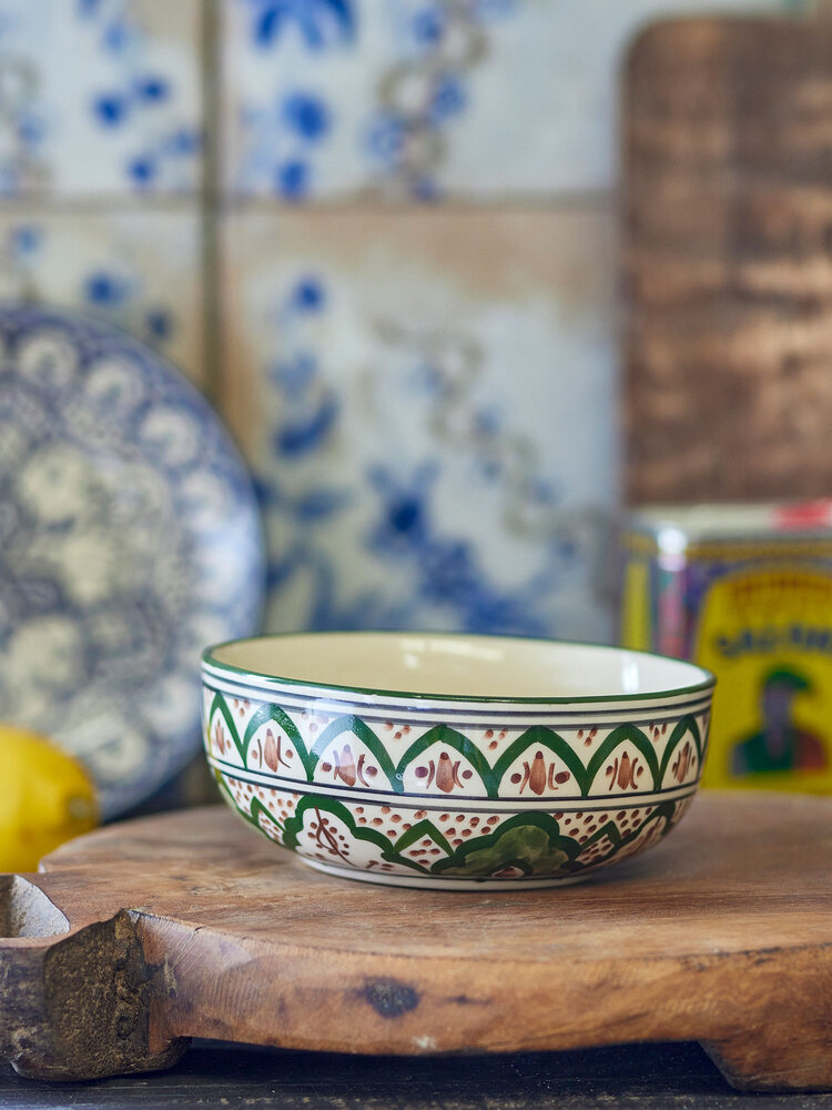 Bloomingville Karlie bowls green set of 6 pieces - 82068283 Bloomingville Karlie bowls green set of 6 pieces - 82068283