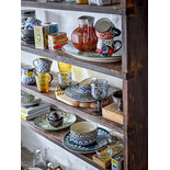 Bloomingville Karlie schalen groen set van 6 stuks - 82068283 Bloomingville Karlie schalen groen set van 6 stuks - 82068283