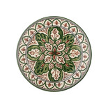 Bloomingville Karlie plates Ø19cm green set of 6 pieces - 82068284 Bloomingville Karlie plates Ø19cm green set of 6 pieces - 82068284