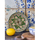 Bloomingville Karlie plates Ø19cm green set of 6 pieces - 82068284 Bloomingville Karlie plates Ø19cm green set of 6 pieces - 82068284