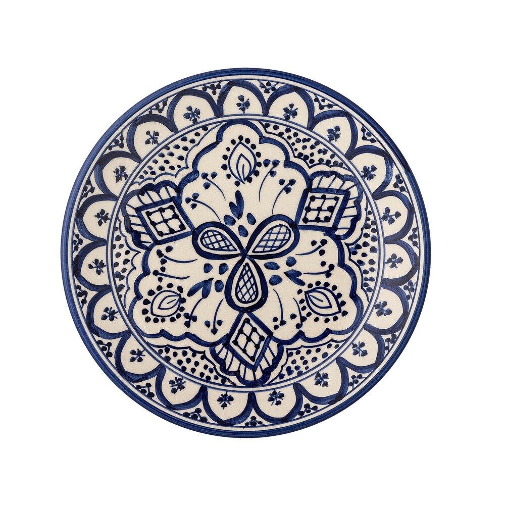 Bloomingville Assiettes Karlie Ø19cm bleues lot de 6 pièces - 82068290