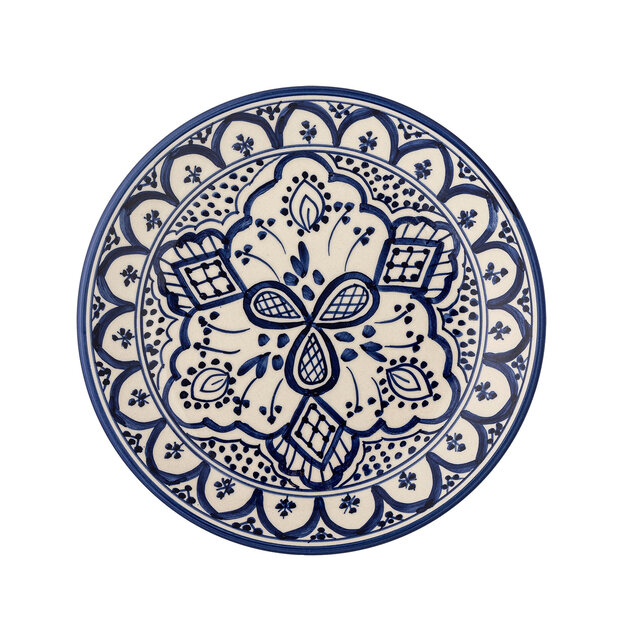 Bloomingville Karlie tallrikar Ø19cm blå set med 6 delar - 82068290