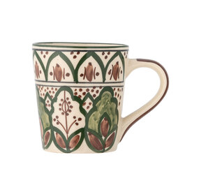 Bloomingville Karlie muggar grönt set om 6 delar