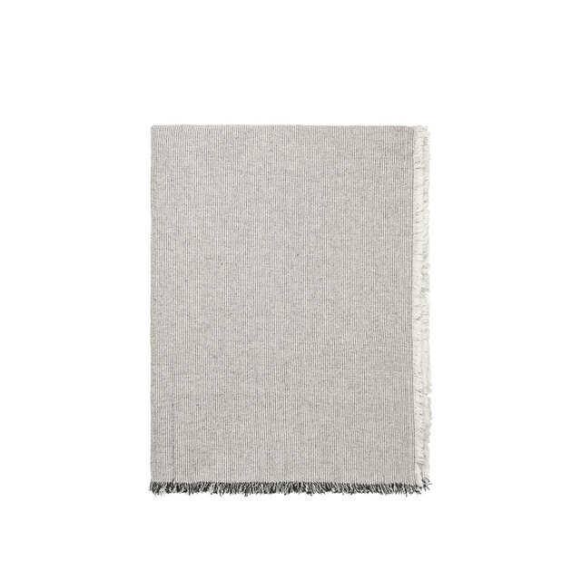 Broste Copenhagen Elouise tafelkleed zwart/gebroken wit 160x300cm - 71210355