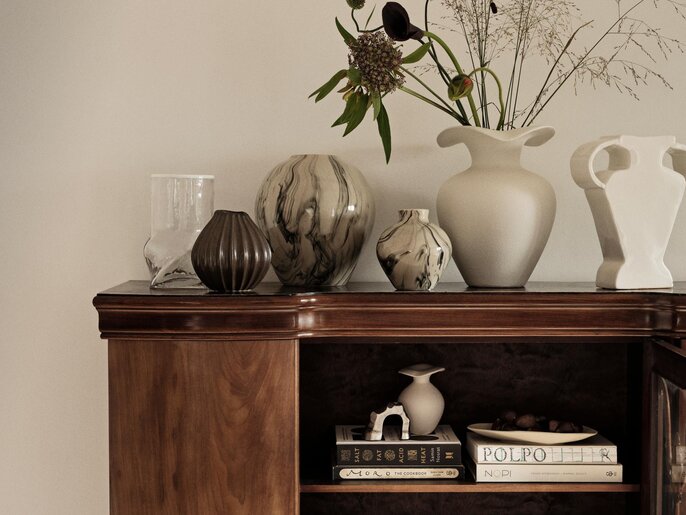 Broste Copenhagen Ellen vase hvid - 14485086
