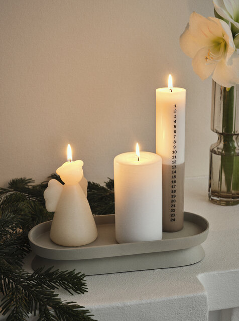 Broste Copenhagen Holger lysestake sand - 71177697