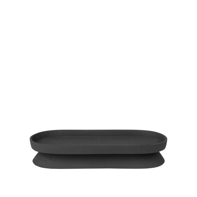 Broste Copenhagen Holger Kerzenhalter schwarz - 71177698
