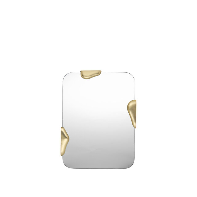 Broste Copenhagen Roberta spiegel messing S - 71177704 Broste Copenhagen Roberta spiegel messing S - 71177704