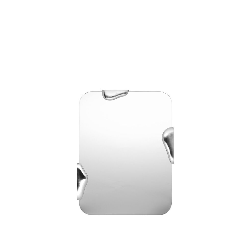 Broste Copenhagen Roberta spiegel zilver S - 71177703 Broste Copenhagen Roberta spiegel zilver S - 71177703