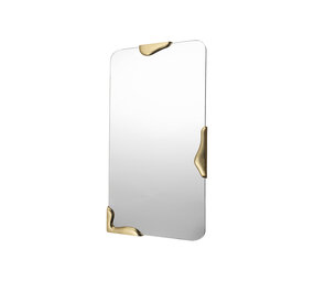 Broste Copenhagen Roberta spejl messing L Broste Copenhagen Roberta spejl messing L