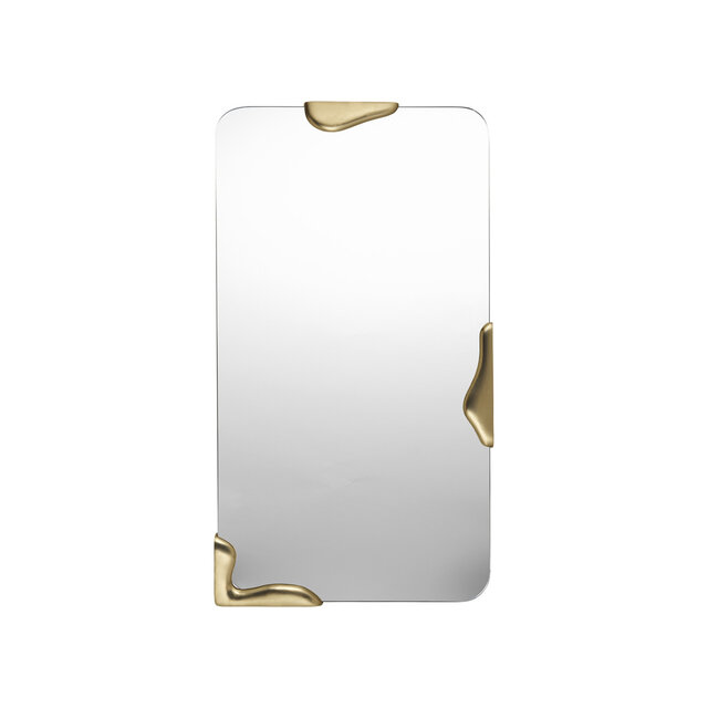 Broste Copenhagen Miroir Roberta laiton L - 71177706