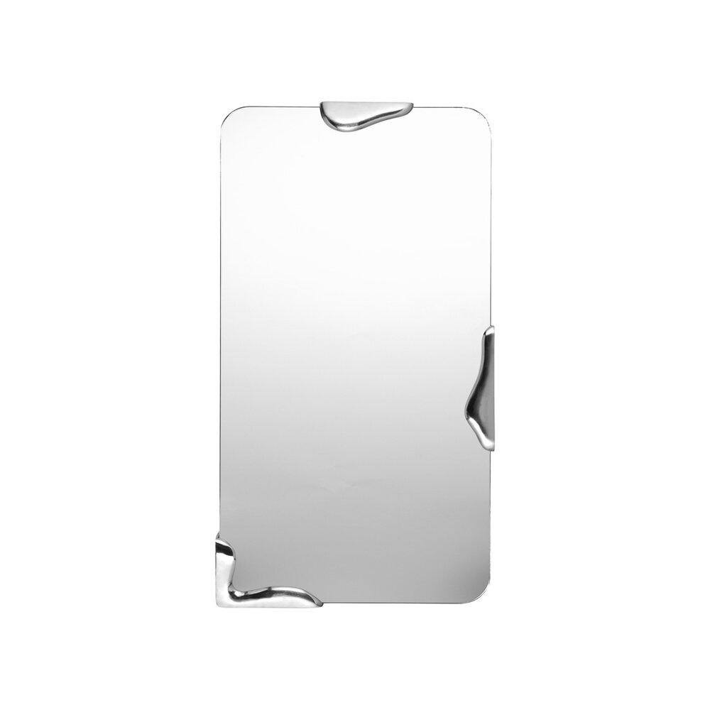 Broste Copenhagen Roberta mirror silver L - 71177705 Broste Copenhagen Roberta mirror silver L - 71177705