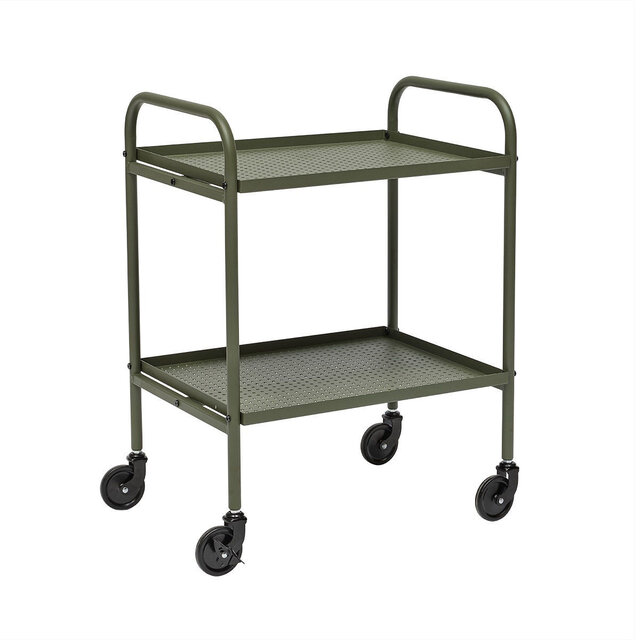 OYOY Maki trolley olive - L301313