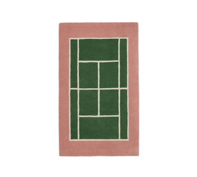 OYOY Alfombra de tenis rosa OYOY Alfombra de tenis rosa