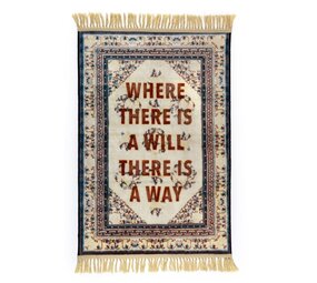 Seletti Burnt rug the way