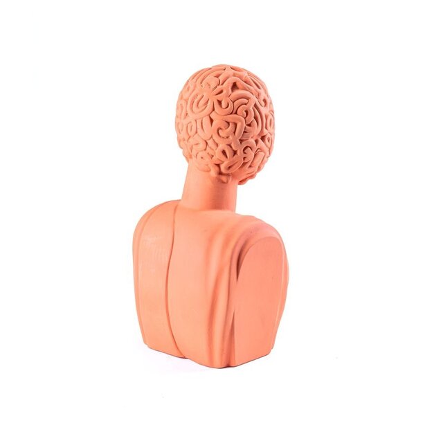 Seletti Magna graecia terracotta bust man object - 11512