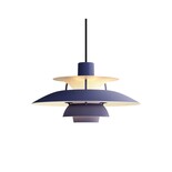 Louis Poulsen PH 5 mini hanglamp monochrome dusty indigo - 5741115026 Louis Poulsen PH 5 mini hanglamp monochrome dusty indigo - 5741115026