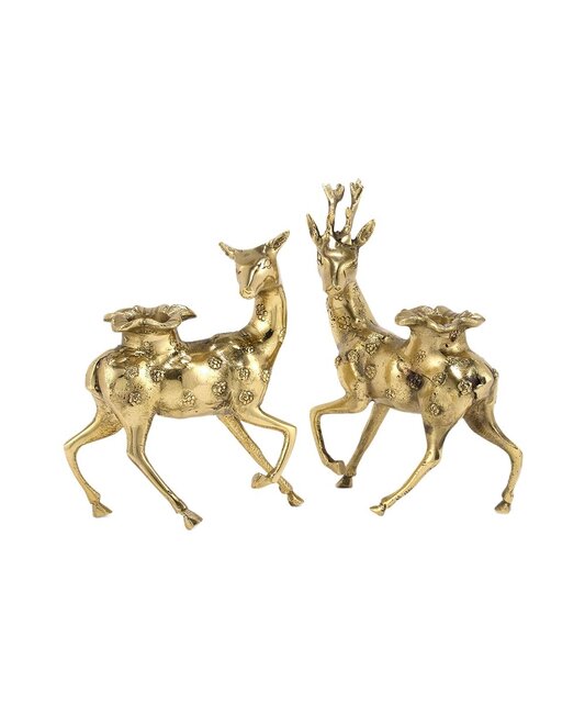 Doing Goods Joli bougeoir cerf lot de 2 - 1.20.30.041.099.4