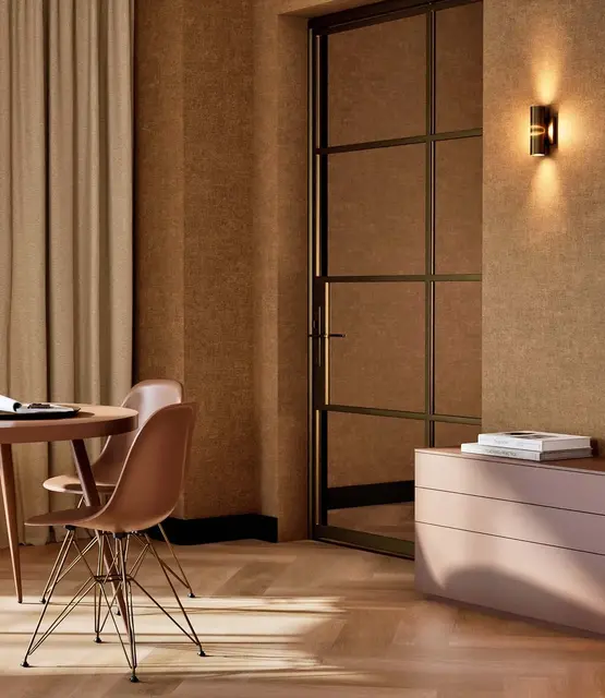KEK Amsterdam Hotel-Chic-Tapete Palm Springs - SW-001