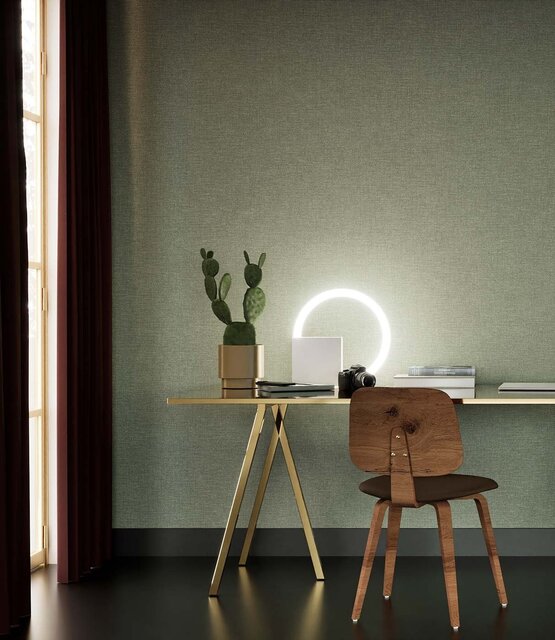 KEK Amsterdam Natural chic wallpaper linen look Queens - SW-009