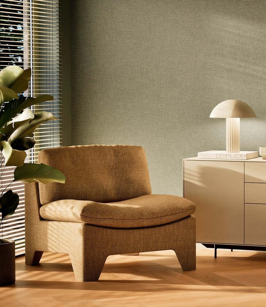 KEK Amsterdam Papier peint naturel chic aspect lin Long Island - SW-013