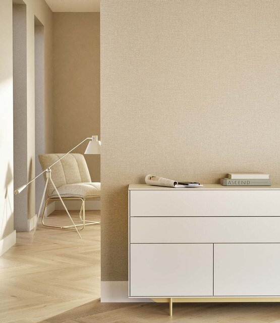 KEK Amsterdam Papier peint naturel chic aspect lin Madeira - SW-011