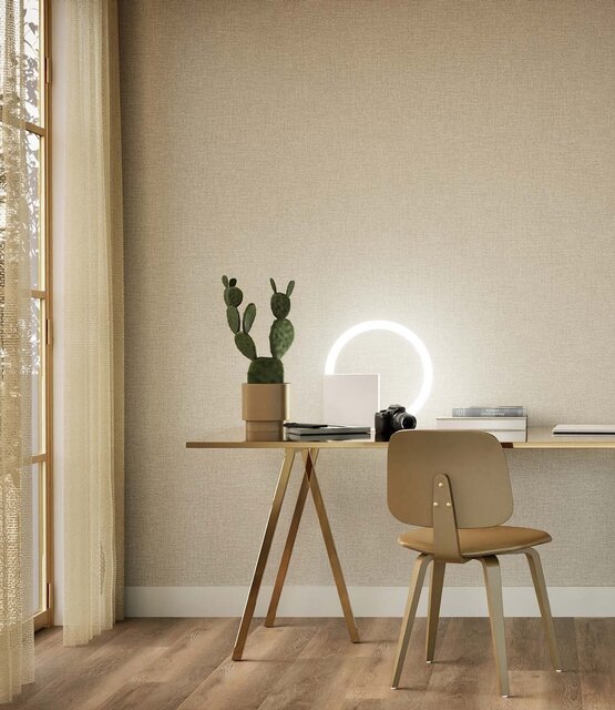 KEK Amsterdam Papier peint naturel chic aspect lin Madeira - SW-011