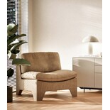 KEK Amsterdam Naturlig chic tapet i linnelook Manhattan - SW-008