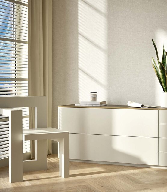 KEK Amsterdam Papel pintado natural chic aspecto lino Manhattan - SW-008