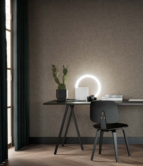 KEK Amsterdam Natural chic wallpaper linen look Brooklyn - SW-015
