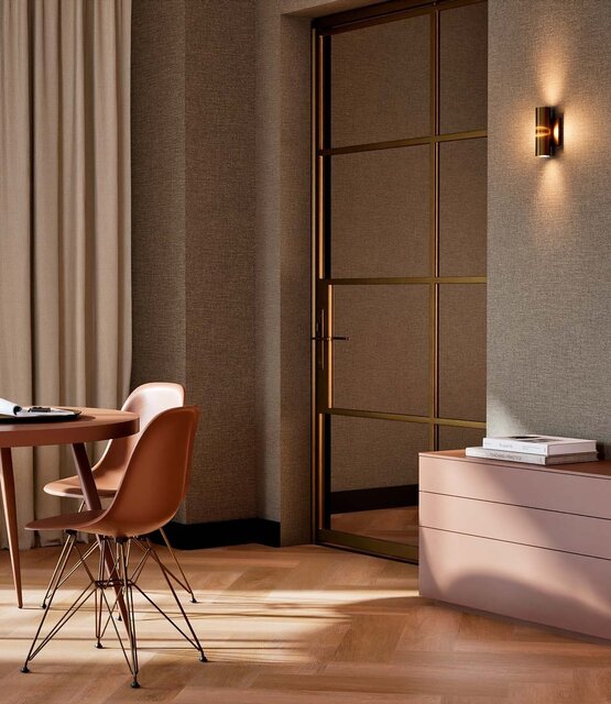 KEK Amsterdam Natural chic wallpaper linen look New Jersey - SW-014